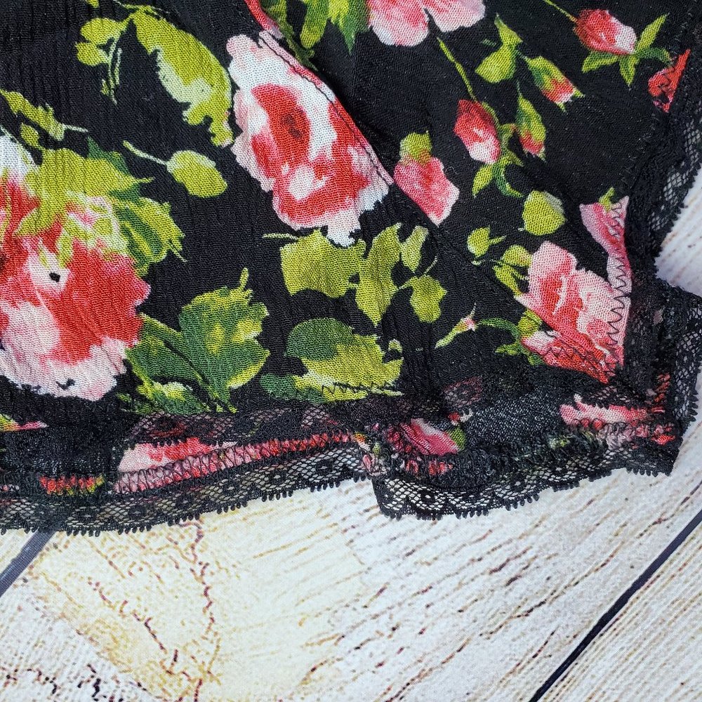 Free People Romper Floral Backless - Picture 5 of 9